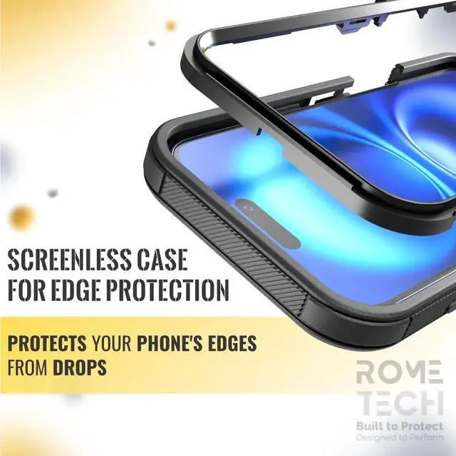 Alt view image 4 of 6 - Rome Tech For Apple iPhone 16 Defender Series Case