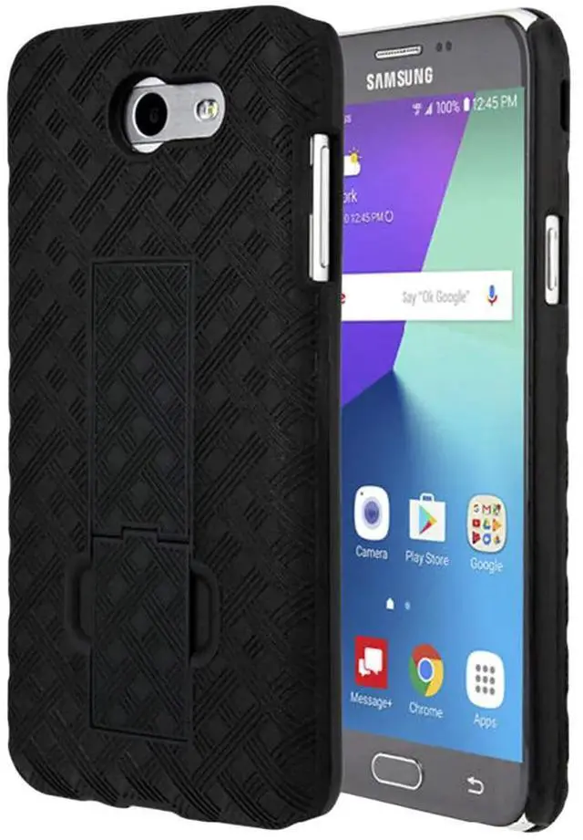 Alt view image 4 of 7 - Rome Tech For Samsung Galaxy J7 J727 5.5" (1st 2017) Belt Clip Holster Phone Case