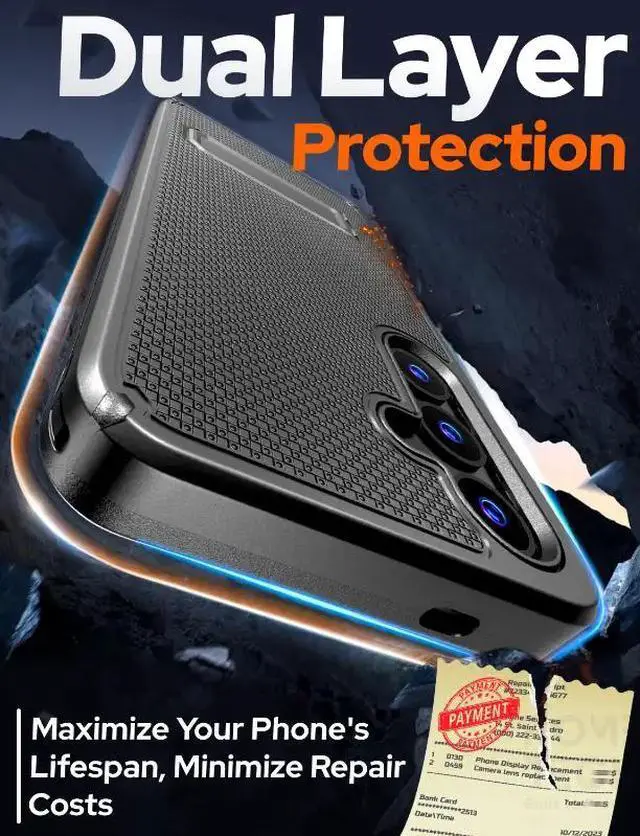 Alt view image 3 of 6 - Rome Tech For Samsung Galaxy S24 Plus Magsafe Holster Phone Case With Belt Clip