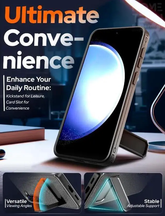 Alt view image 6 of 6 - Rome Tech For Samsung Galaxy S24 Plus Magsafe Holster Phone Case With Belt Clip