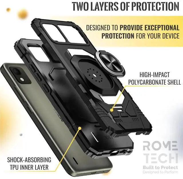 Alt view image 3 of 6 - Rome Tech For Nokia C110 Armor Case