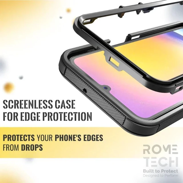 Alt view image 4 of 7 - Rome Tech For Samsung Galaxy A25 5G (2024) Defender Series Case