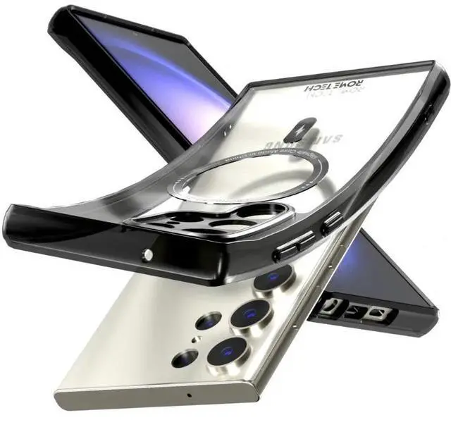 Alt view image 7 of 7 - Rome Tech For Samsung Galaxy S23 Ultra Clear Case with Magsafe