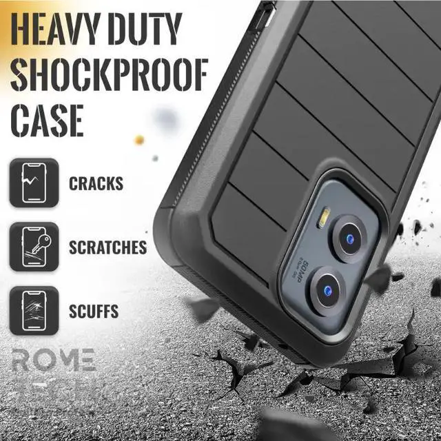 Alt view image 6 of 7 - Rome Tech For Motorola Moto G Stylus 5G (2024) Defender Series Case