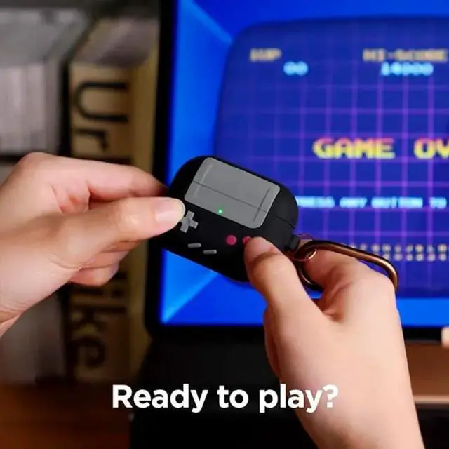 Alt view image 3 of 6 - Rome Tech For Gaming Case for AirPods 1st / 2nd AirPods 3