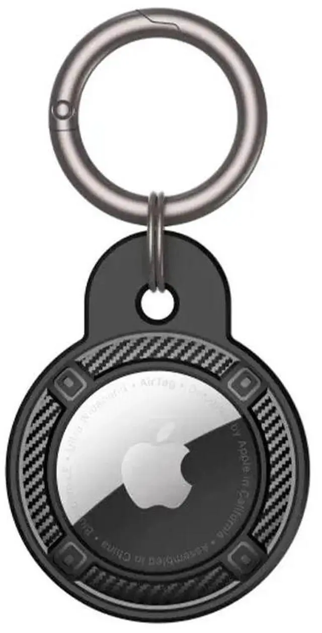 Main image of Rome Tech For Circular Carbon Fiber Fob Case for AirTag
