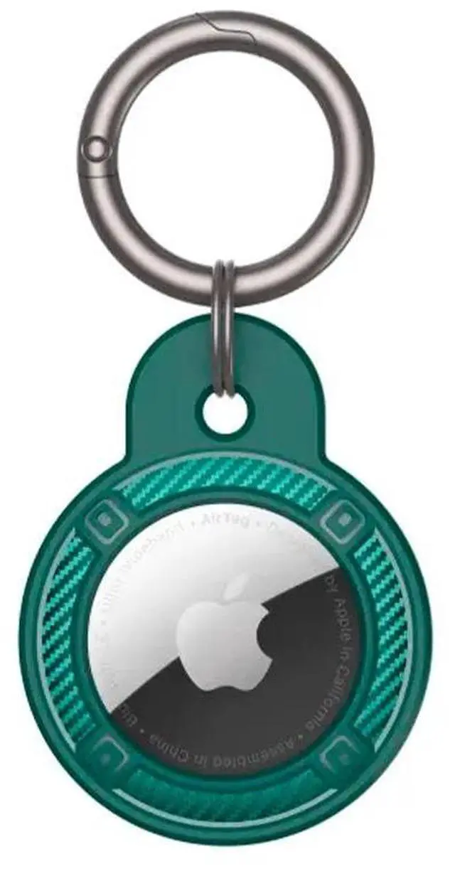 Alt view image 5 of 6 - Rome Tech For Circular Carbon Fiber Fob Case for AirTag