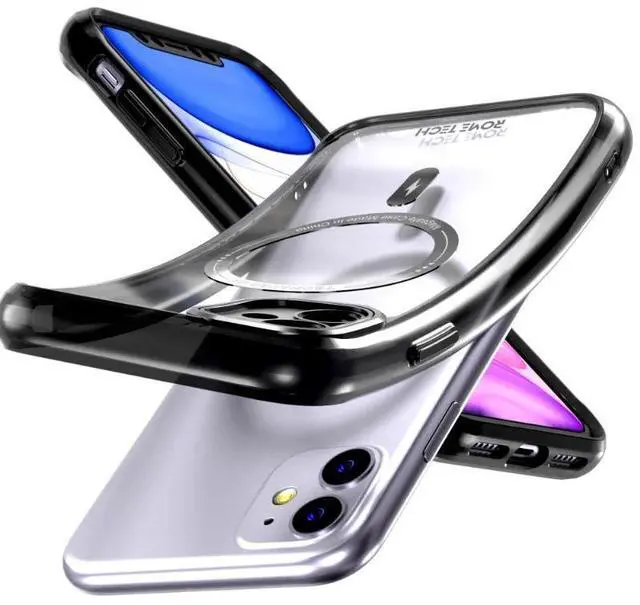 Alt view image 7 of 7 - Rome Tech For Apple iPhone 11 6.1" (2019) Clear Case with Magsafe