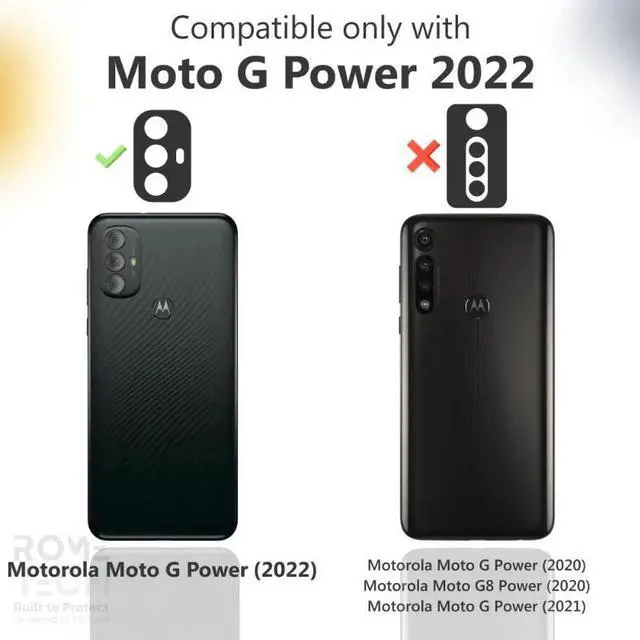 Alt view image 2 of 6 - Rome Tech For Motorola Moto G Power 2022 (3 Per Pack) 2.5D Glass Screen Protector