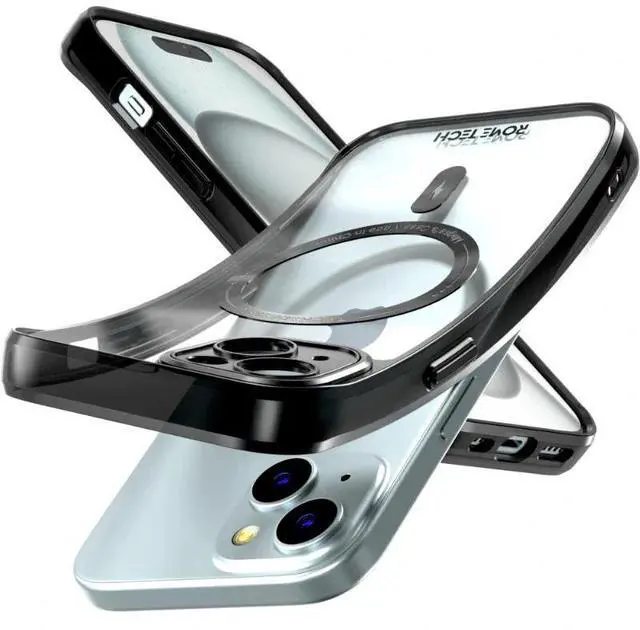Alt view image 7 of 7 - Rome Tech For Apple iPhone 14 Clear Case with Magsafe