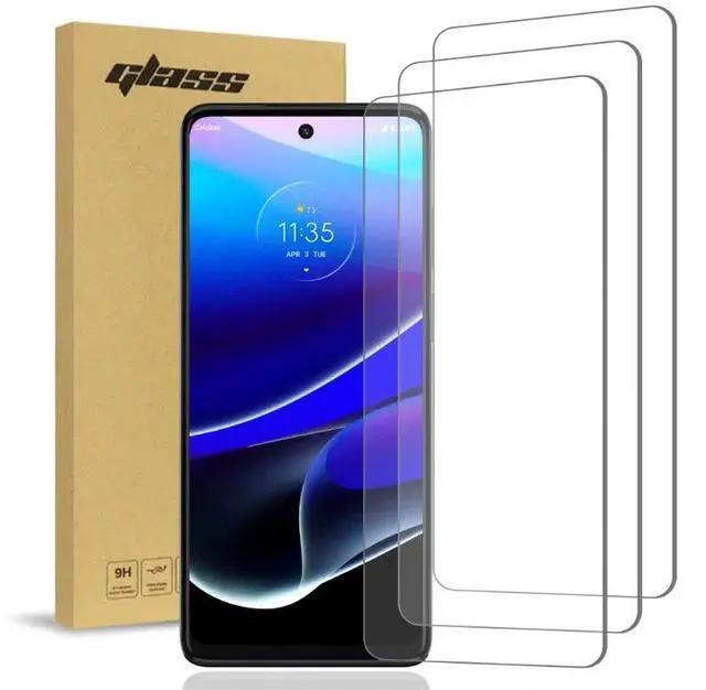 Main image of Rome Tech For Motorola Moto G 5G 2022 (3 Per Pack) 2.5D Glass Screen Protector