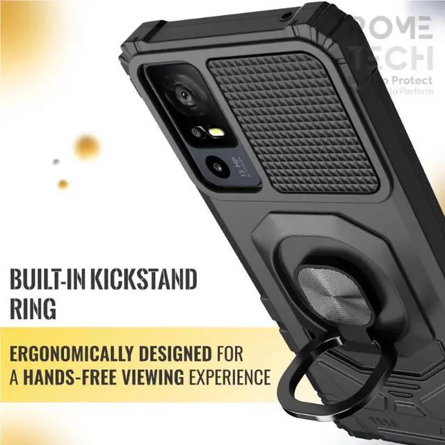Alt view image 5 of 7 - TCL 40 XE 5G Rome Tech Armor Case
