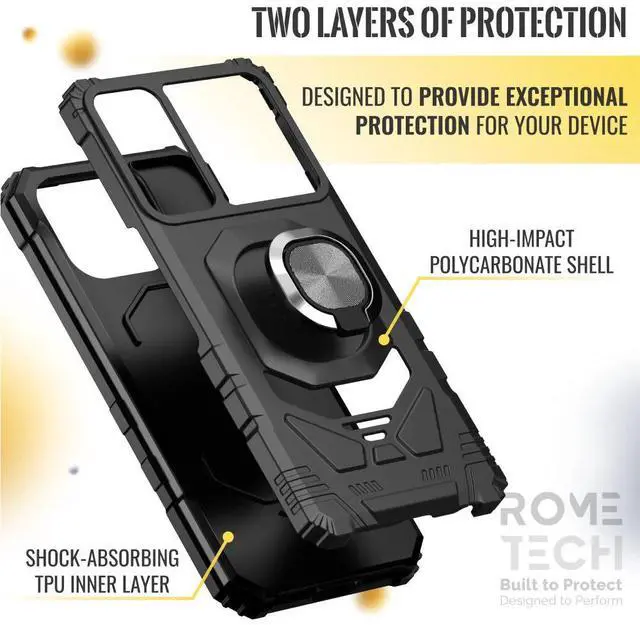 Alt view image 3 of 7 - TCL 40 XE 5G Rome Tech Armor Case