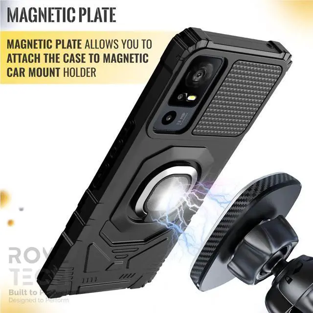 Alt view image 4 of 7 - TCL 40 XE 5G Rome Tech Armor Case