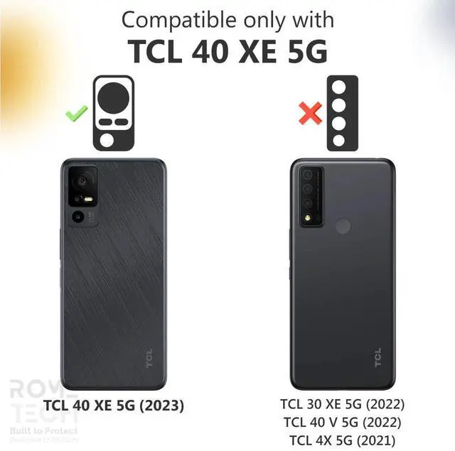 Alt view image 2 of 7 - TCL 40 XE 5G Rome Tech Armor Case