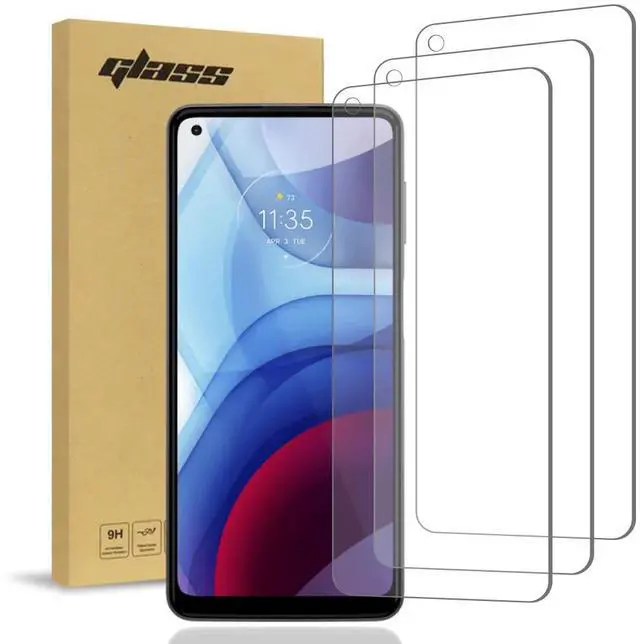 Main image of Rome Tech For Motorola Moto G Power (2021) (3 Per Pactork) 2.5D Glass Screen Protec