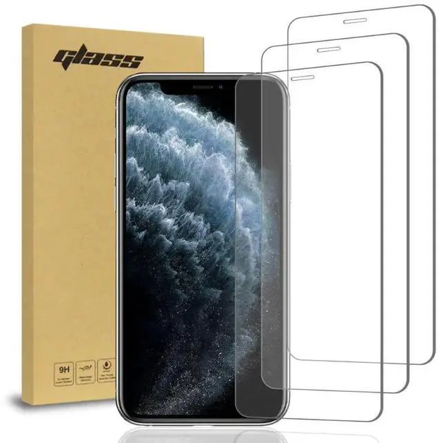 Main image of Rome Tech For Apple iPhone 11 Pro Max Screen Protector 3-Pack Tempered Glass