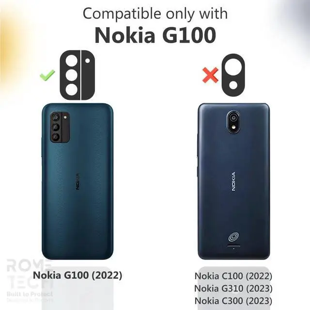 Alt view image 2 of 6 - Nokia G100 / C300 Rome Tech Armor Case