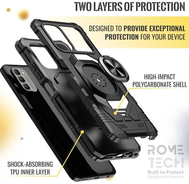 Alt view image 3 of 6 - Nokia G100 / C300 Rome Tech Armor Case