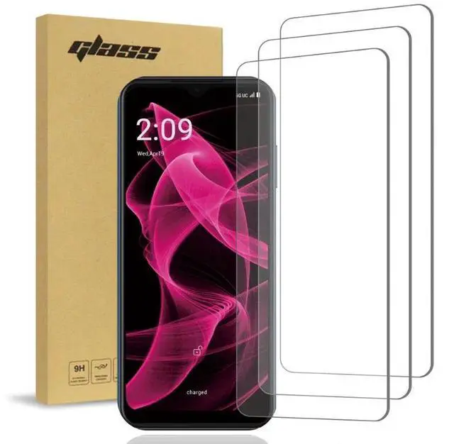 Main image of Rome Tech For T-Mobile REVVL 6 Pro / REVVL 6x Pro (3 Per Pack) 2.5D Glass Screen Protector
