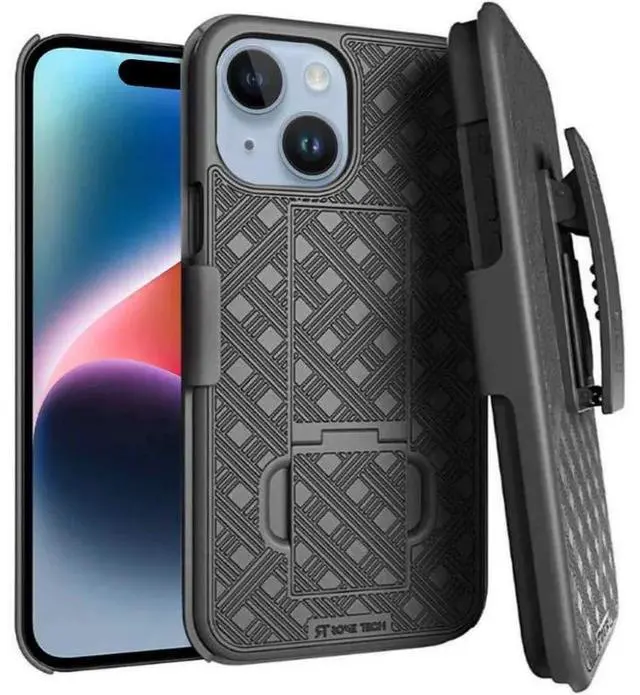 Main image of Rome Tech For Apple iPhone 15 Plus Belt Clip Holster Phone Case