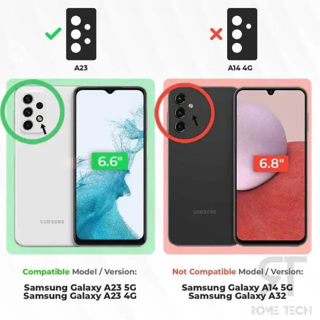 Alt view image 2 of 6 - Samsung Galaxy A23 5G Dual-Layer Holster Case with Kickstand