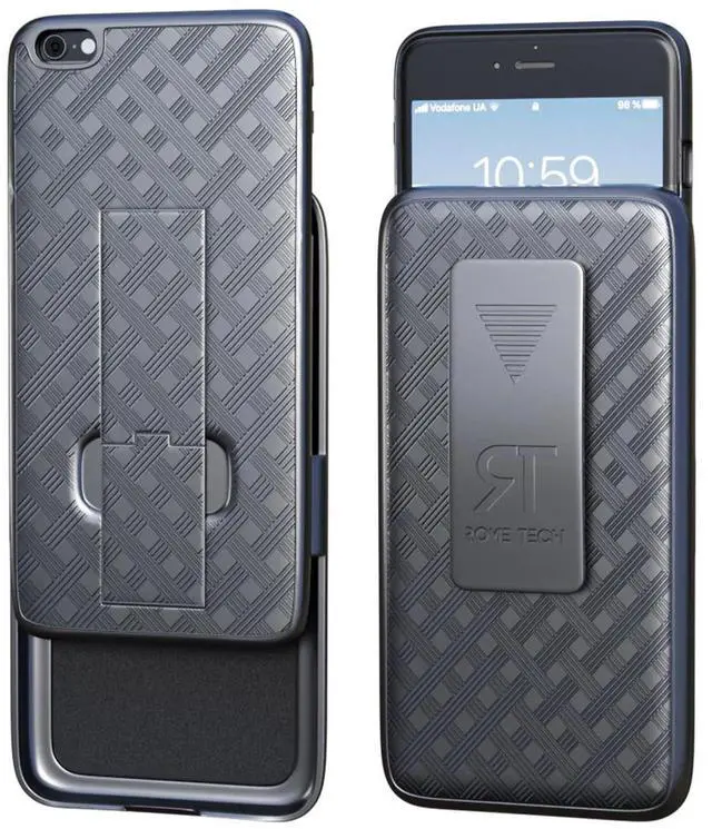 Alt view image 7 of 7 - Rome Tech For Apple iPhone 6 & iPhone 6s Belt Clip Holster Phone Case