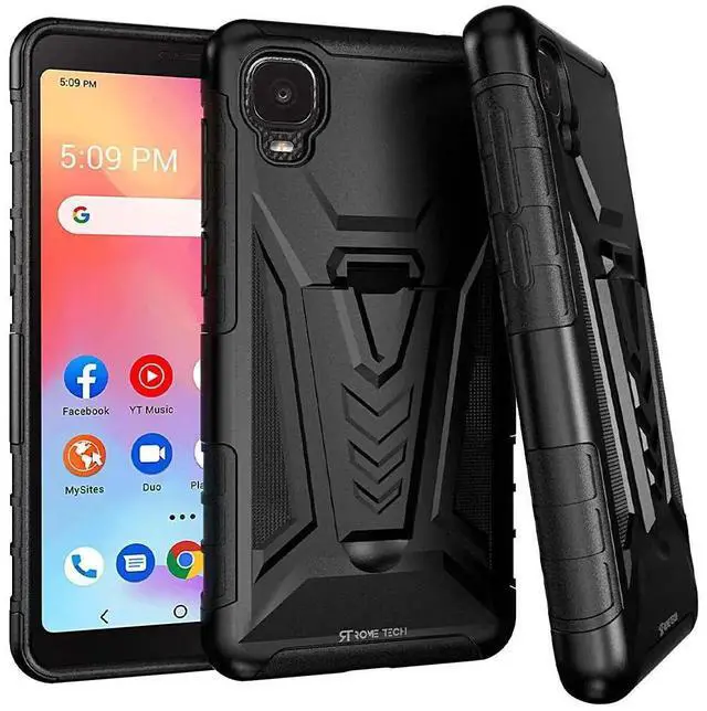 Main image of Rome Tech For TCL A3 / TCL A30 / TCL Ion Z Dual-Layer Holster Case w/Kickstand