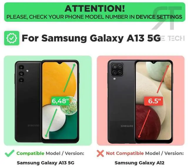 Alt view image 2 of 6 - Rome Tech For Samsung Galaxy A13 5G Dual-Layer Holster Case Kickstand