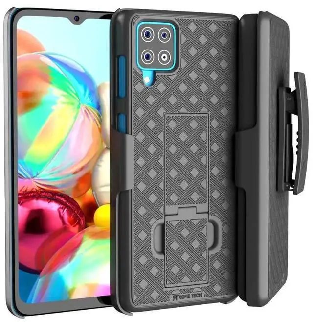 Main image of Rome Tech For Samsung Galaxy A12 Belt Clip Holster Phone Case