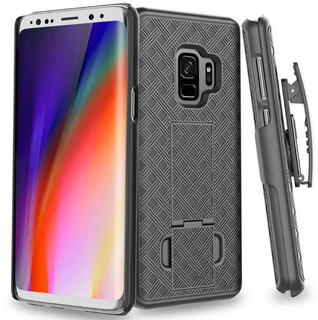 Alt view image 6 of 7 - Rome Tech For Samsung Galaxy S9 Belt Clip Holster Phone Case