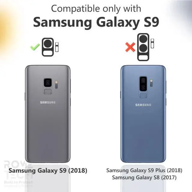 Alt view image 7 of 7 - Rome Tech For Samsung Galaxy S9 Belt Clip Holster Phone Case