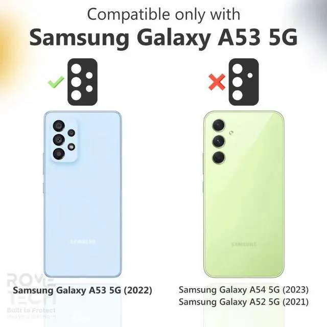 Alt view image 2 of 7 - Rome Tech For Samsung Galaxy A53 5G Belt Clip Holster Phone Case