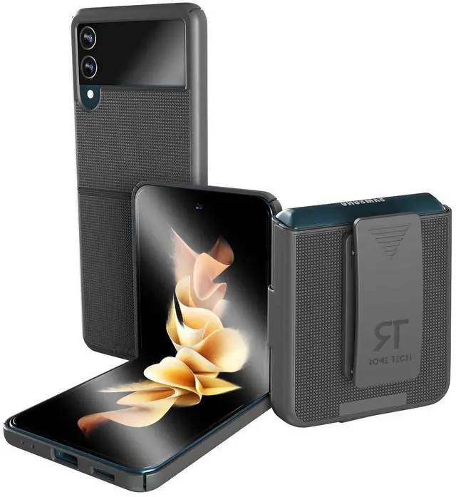 Main image of Rome Tech For Samsung Galaxy Z Flip 3 Belt Clip Holster Phone Case