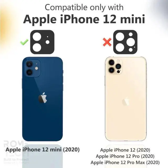 Alt view image 2 of 6 - Rome Tech For Apple iPhone 12 Mini Belt Clip Holster Phone Case