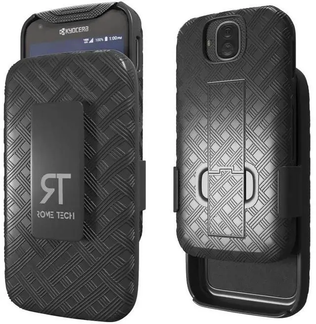 Alt view image 6 of 8 - Rome Tech For Kyocera DuraForce Pro E6800 E6820 Belt Clip Holster Phone Case