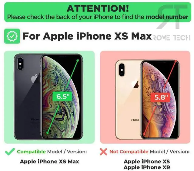 Alt view image 2 of 5 - Rome Tech For Apple iPhone Xs Max Belt Clip Holster Phone Case