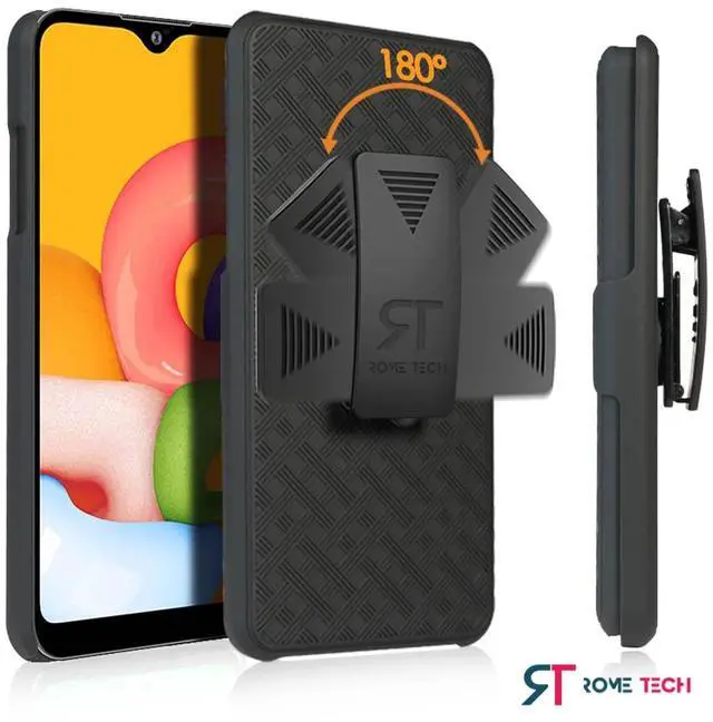 Main image of Rome Tech For Samsung Galaxy A01 Belt Clip Holster Phone Case