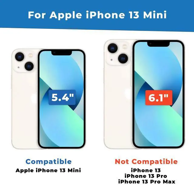 Alt view image 2 of 6 - Rome Tech For Apple iPhone 13 Mini Dual-Layer Wallet Case