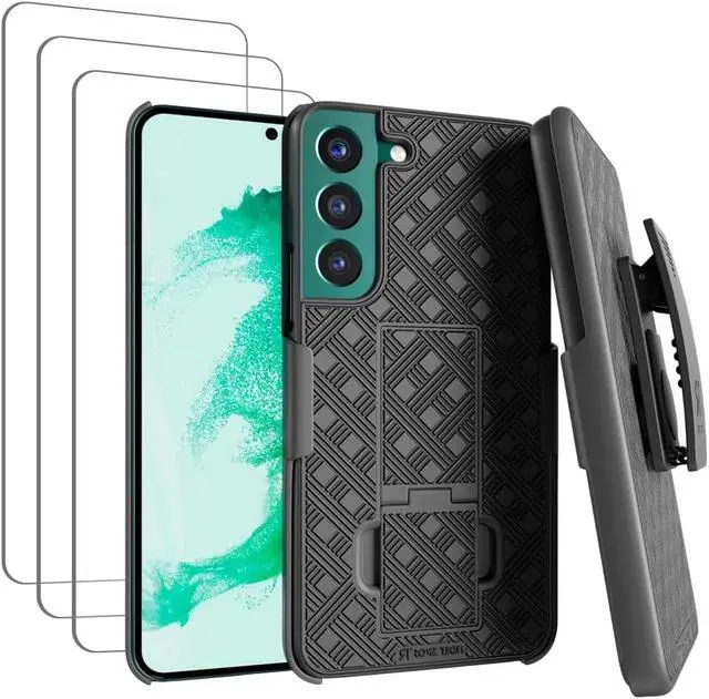 Alt view image 7 of 7 - Rome Tech For Samsung Galaxy S22 Plus Belt Clip Holster Phone Case