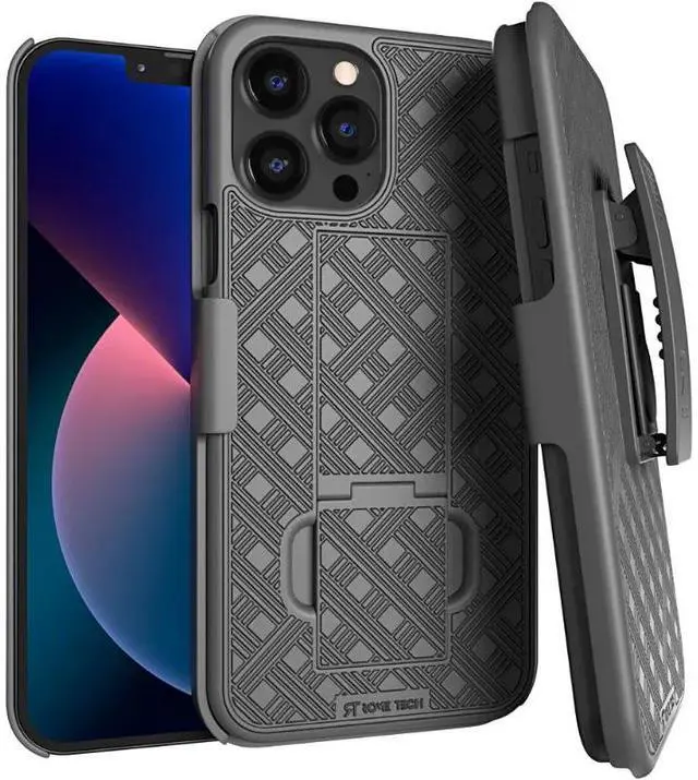 Main image of Rome Tech For Apple iPhone 13 Pro Belt Clip Holster Phone Case