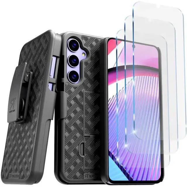 Alt view image 7 of 7 - Rome Tech For Samsung Galaxy S24 Plus (2024) Belt Clip Holster Phone Case