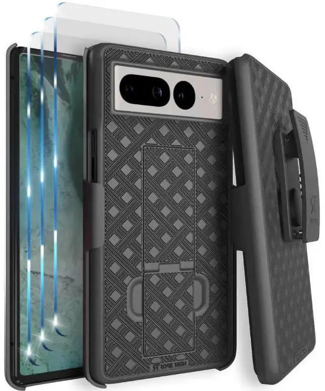 Alt view image 7 of 7 - Rome Tech For Google Pixel 7 Pro Belt Clip Holster Phone Case