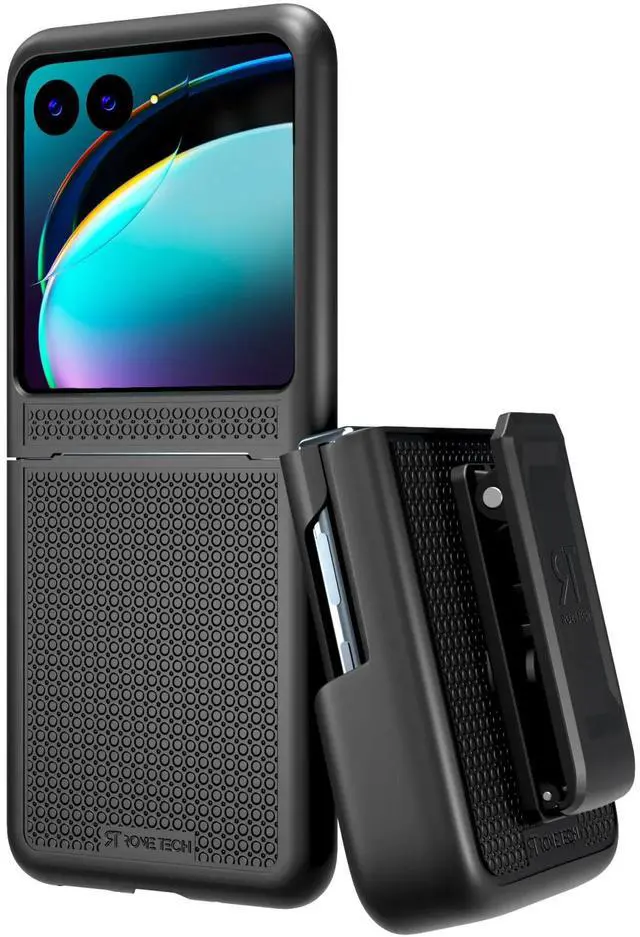 Main image of Rome Tech For Motorola Razr Plus 2023 / Motorola Razr 40 Ultra Belt Clip Holster Phone Case