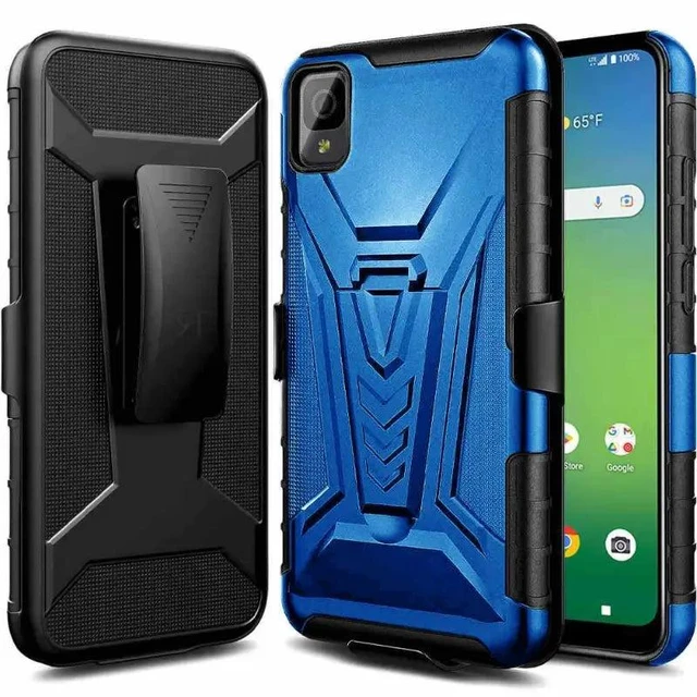 Main image of Rome Tech For Cricket Icon 4 Dual-Layer Holster Case with Kickstand