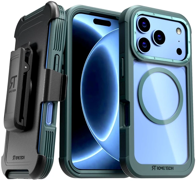 Main image of Apple iPhone 18 Pro Max Defender Crystal Case With invisible Magsafe