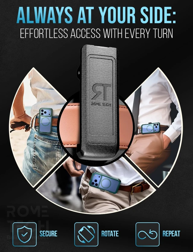 Alt view image 5 of 7 - Apple iPhone 18 Pro Max Defender Crystal Case With invisible Magsafe