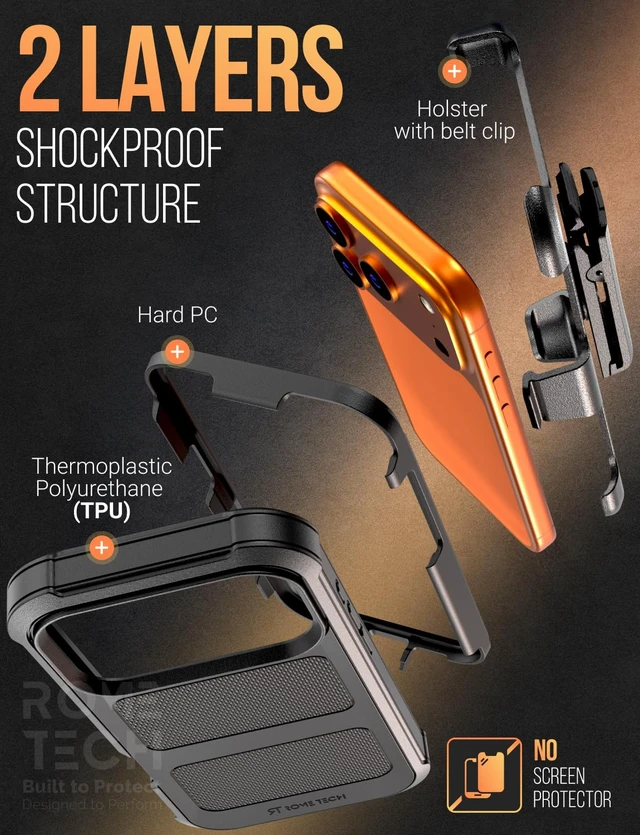Alt view image 3 of 7 - Apple iPhone 18 Pro Max Defender Rugged Case