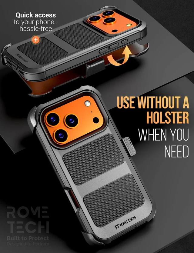 Alt view image 4 of 7 - Apple iPhone 18 Pro Max Defender Rugged Case