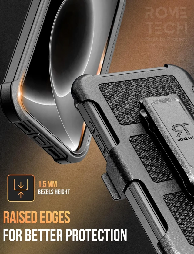 Alt view image 6 of 7 - Apple iPhone 18 Pro Max Defender Rugged Case